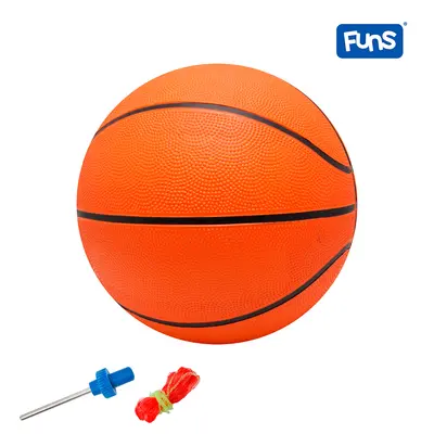 BOLA DE BASQUETE DE BORRACHA 23CM DE Ø 570G WELLKIDS