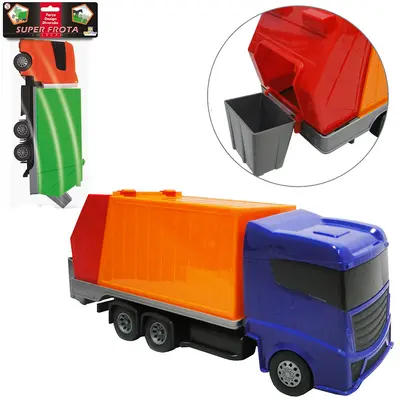 CAMINHAO COLETA DE LIXO SUPER FROTA RODA LIVRE