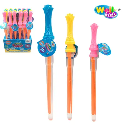 LANCA BOLHA DE SABAO NO TUBO ESPADA 40CM WELLKIDS