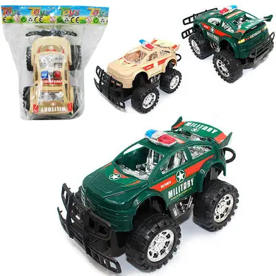 CARRO PICK-UP A FRICCAO MILITAR COLORS