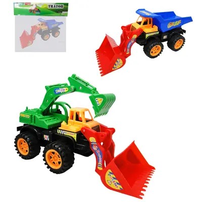 TRATOR PA CARREGADEIRA COM CACAMBA / RETROESCAVADEIRA A FRICCAO NA SOLAPA