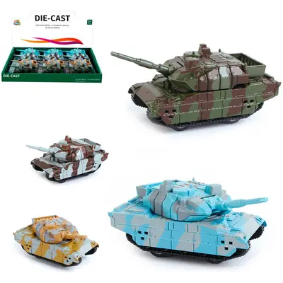 TANQUE DE GUERRA A FRICCAO PULL BACK 9X4X3,5CM DP PLAY