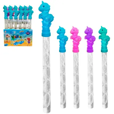 LANCA BOLHA DE SABAO NO TUBO UNICORNIO WHOOSH 37CM