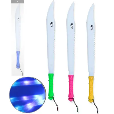 ESPADA TUBARAO COM LUZ A BATERIA 46CM