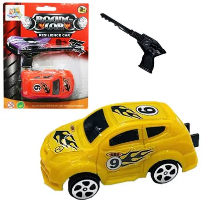 CARRO COM LANCADOR RACING CAR COM 2 PECAS