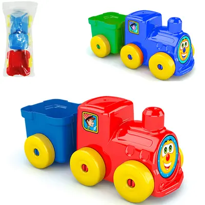 TREM/TRENZINHO PIUI VAGAO RODA LIVRE 24X10X9,5CM