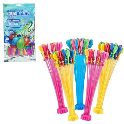 BALAO / BEXIGA DE AGUA COM 111 PECAS