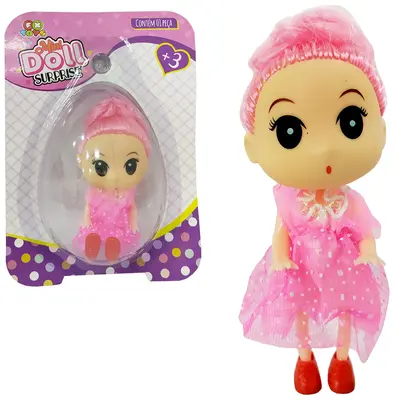 BONECA MINI DOLL SURPRISE 13CM