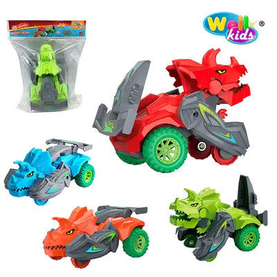 CARRO DINOSSAURO A FRICCAO DINO FAST