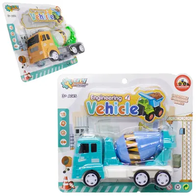 CAMINHAO BETONEIRA A FRICCAO ENGINEERING VEHICLE