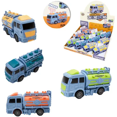 CAMINHAO PIPA A FRICCAO PRESSURE INERTIA ENGINEERING 10X5X4CM DP PLAY