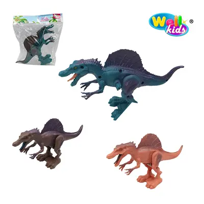 DINOSSAURO A CORDA JURASSIC ANGATURAMA SRT COR 19X12X6CM