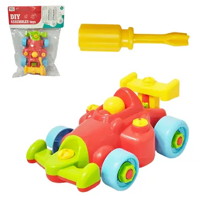 CARRO FORMULA 1 MONTA E DESMONTA DIDATICO COM ACESSORIO DIY