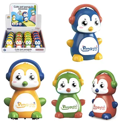 PINGUIM A FRICCAO PRESSURE INERTIA CUTE PET PENGUIN 9,5X6,5X6CM DP PLAY