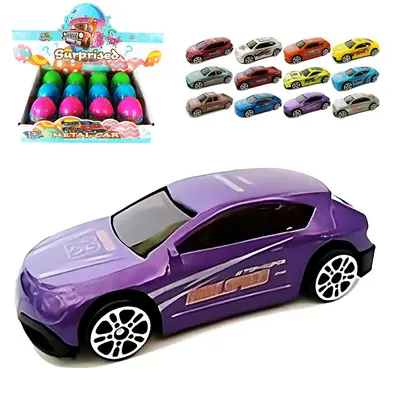 CARRO RODA LIVRE OVO SURPRESA SURPRISED 8CM