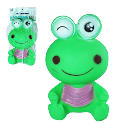 ANIMAL SAPO DE VINIL COM SOM 17X10,5X10,5CM NA REDE