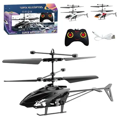 HELICOPTERO DRONE COM SENSOR DE APROXIMACAO + CONTROLE REMOTO RECARREGAVEL E CABO USB
