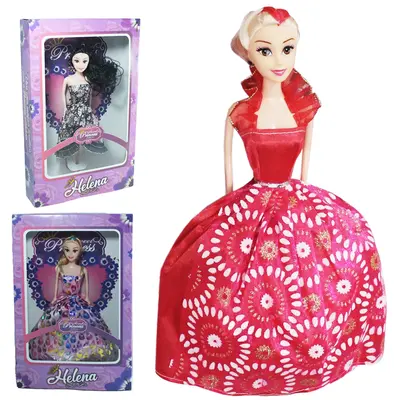 BONECA HELENA VIVA UMA MAGICA AVENTURA COM VESTIDO