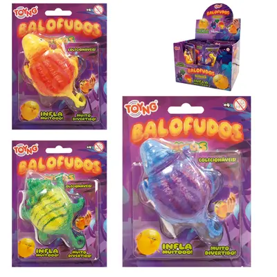 DINOSSAURO BALOFUDOS DINO INFLA COM ACESSORIO DP PLAY