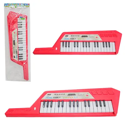 TECLADO / PIANO MUSICAL INFANTIL TOP KIDS A PILHA 41X11,5CM