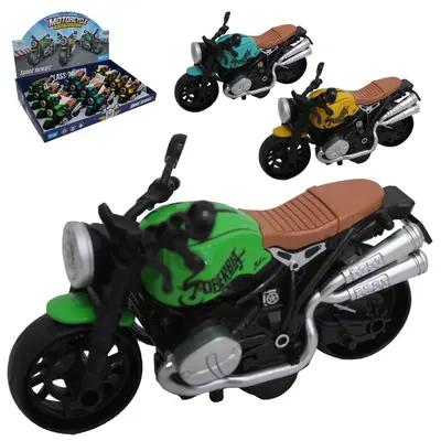 MOTO A FRICCAO MOTORCYCLE RETRO MOTO MODELS DP PLAY