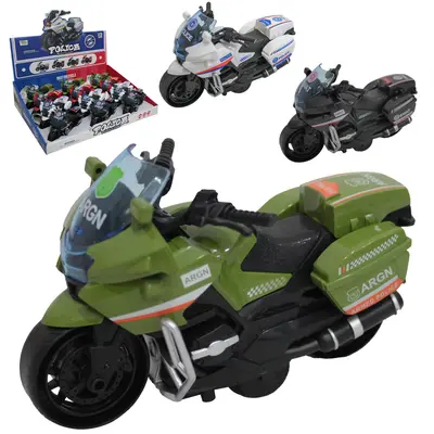 MOTO A FRICCAO MOTORCYCLE POLICIA DP PLAY