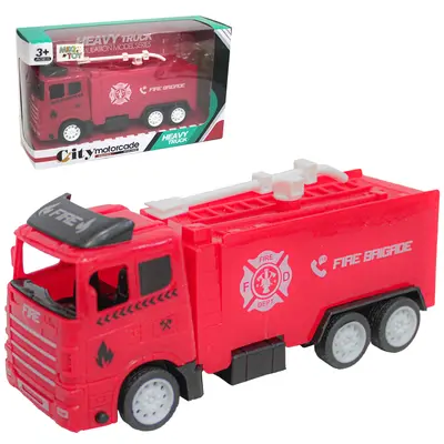 CAMINHAO BOMBEIRO A FRICCAO CITY MOTORCADE