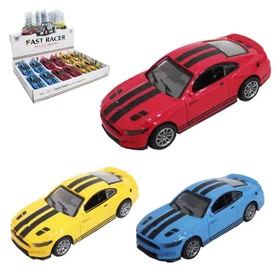 CARRO DE METAL A FRICCAO PULL BACK FAST RACER ALLOY MODEL DP PLAY