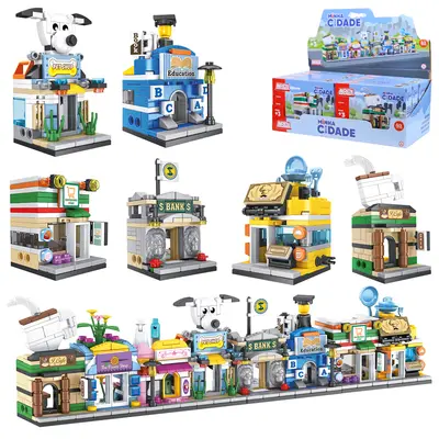 BLOCOS DE MONTAR INBLOX MINHA CIDADE TLEG DP PLAY