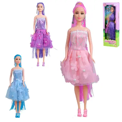 BONECA LINDA BELL PRIMAVERA COM VESTIDO