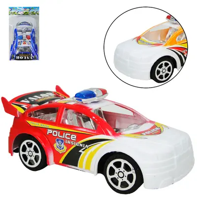 CARRO A FRICCAO PULL BACK POLICIA COLORS NA SOLAPA