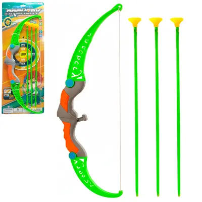 ARCO E FLECHA COM 3 VENTOSAS