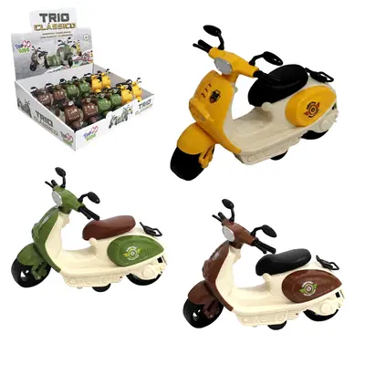 MOTO SCOOTER A FRICCAO TRIO CLASSICO TOP KIDS DP PLAY