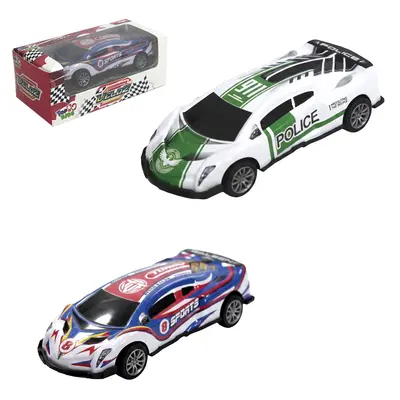 CARRO DE METAL A FRICCAO PULL BACK VELOZ TOP KIDS