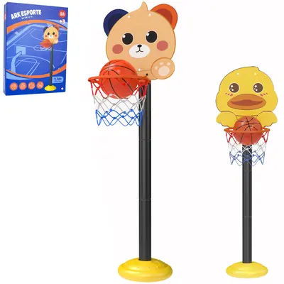 BASQUETE ARK ESPORTE COM PEDESTAL 1,1M + BOLA E BOMBA