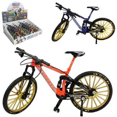 BICICLETA DE METAL COLECAO PEDALADA RADICAL TOP KIDS 17,5X9,5X7CM DP PLAY