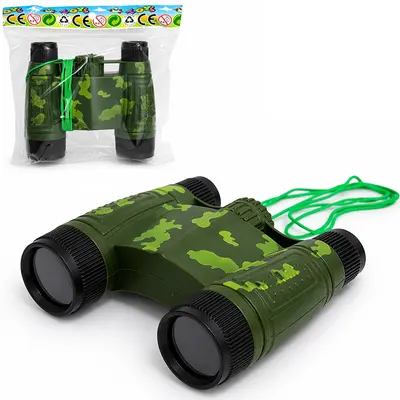 BINOCULO INFANTIL MILITAR 9,5X8,5CM