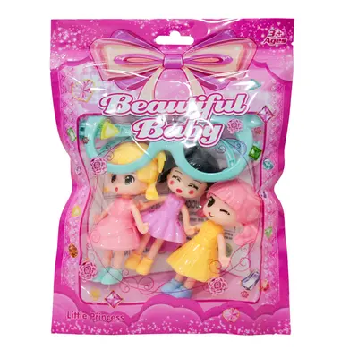 BONECA BEAUTIFUL BABY COM OCULOS 4 PECAS