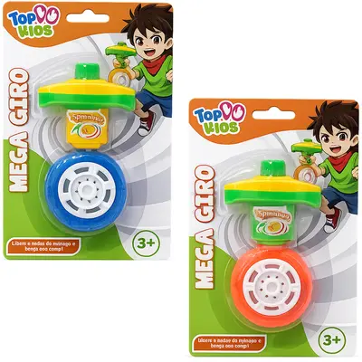 PIAO COM LANCADOR MEGA GIRO TOP KIDS