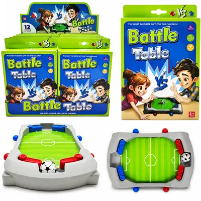 JOGO DE FUTEBOL LANCADOR GOL A GOL COM 1 BOLA BATTLE TABLE DP PLAY