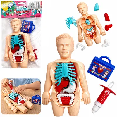 KIT MEDICO INFANTIL COM BONECO + SERINGA E ACESSORIO