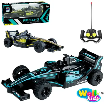 CARRO COM CONTROLE REMOTO SEM FIO FORMULA 1 SPEED LINE 7 FUNCOES A BATERIA RECARREGAVEL