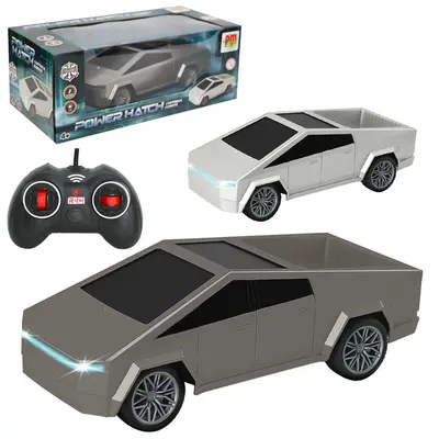 CARRO COM CONTROLE REMOTO SEM FIO CYBER POWER HATCH 7 FUNCOES COM LUZ A PILHA