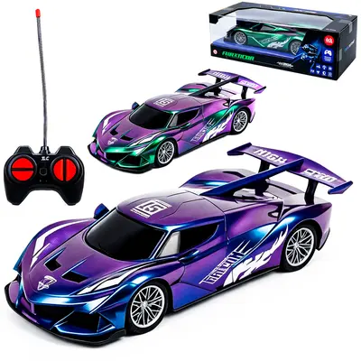 CARRO COM CONTROLE REMOTO SEM FIO FURTACOR MAX SPEED 7 FUNCOES COM LUZ A BATERIA RECARREGAVEL