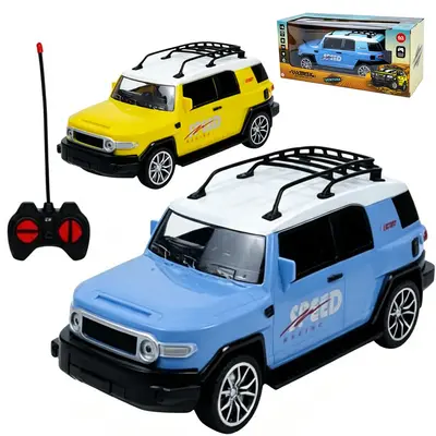 CARRO COM CONTROLE REMOTO SEM FIO AVENTURA MAX SPEED 7 FUNCOES COM LUZ A PILHA