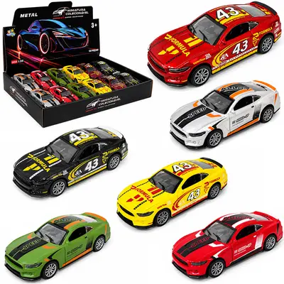CARRO DE METAL A FRICCAO PULL BACK MINIATURA COLECIONAVEL DP PLAY