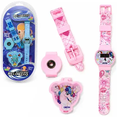 RELOGIO DE PULSO SPINNER A BATERIA TOP KIDS