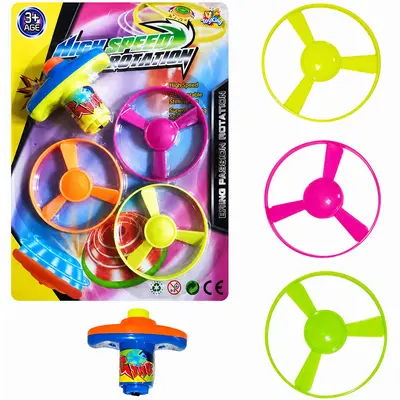 LANCA DISCO COM 3 DISCOS HIGH SPEED ROTATION