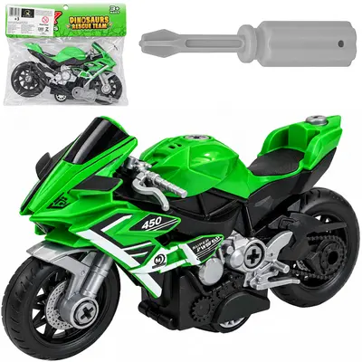 MOTO A FRICCAO MONTA E DESMONTA DIDATICO COM ACESSORIO X-CELL