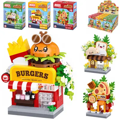 BLOCOS DE MONTAR INBLOX MINI LANCHONETE TLEG DP PLAY